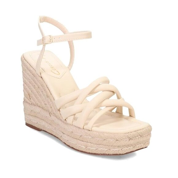 Circus by Sam Edelman Irene Wedge Sandals Size 11 New Color Vanilla Bean - Picture 6 of 6